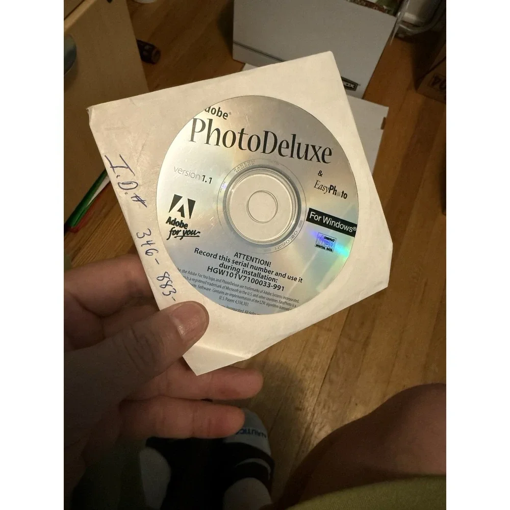 Vintage Adobe PhotoDeluxe For Windows‎ 1996